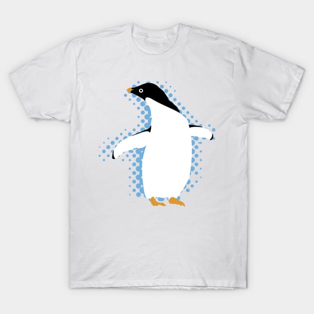 Penguin T-Shirt by evisionarts